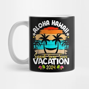 Family Vacation Hawaii 2024 Matching Summer Vacation 2024 Mug